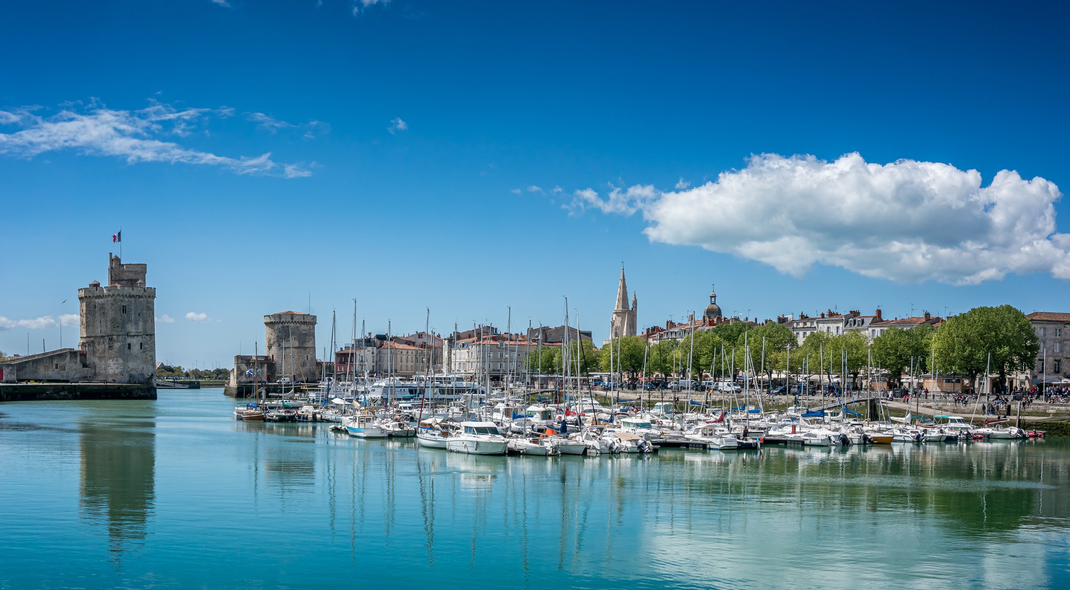 Old harbor of La Rochelle